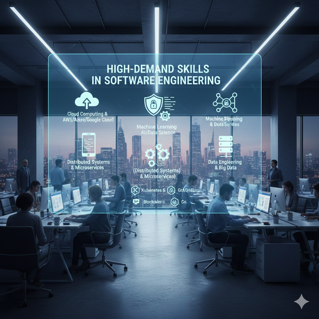 تصویر مقاله: مهارت‌های پرتقاضا در مهندسی نرم‌افزار در دنیای امروز